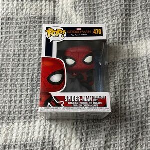Funko Spider-Man Figure in Red and Black